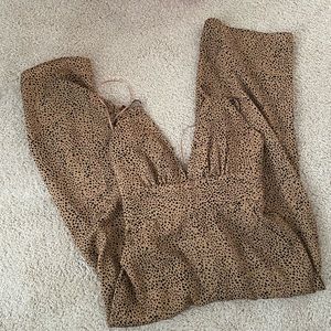 KITTENISH - Cheetah Print Jumpsuit